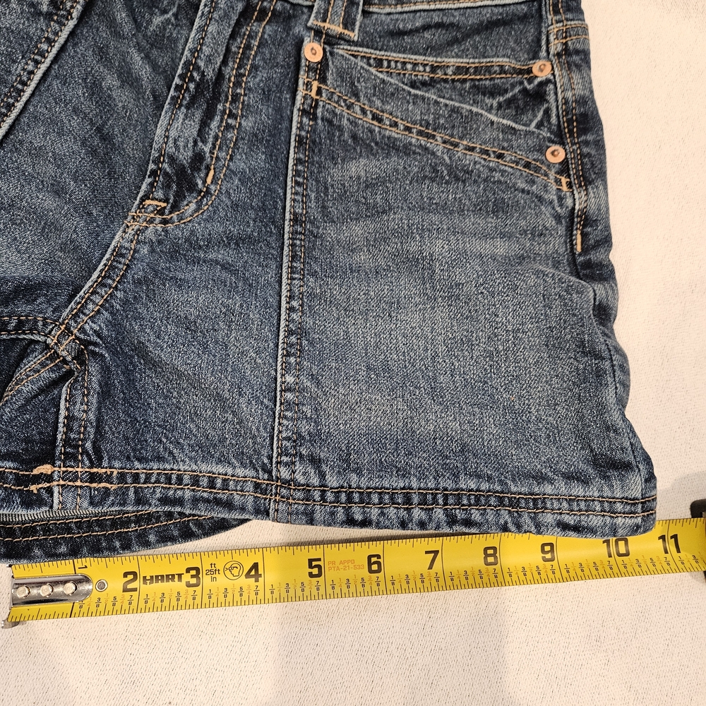 American Eagle Outfitters Women's Blue Denim Shorts Sz 2 - Picture 7 of 9